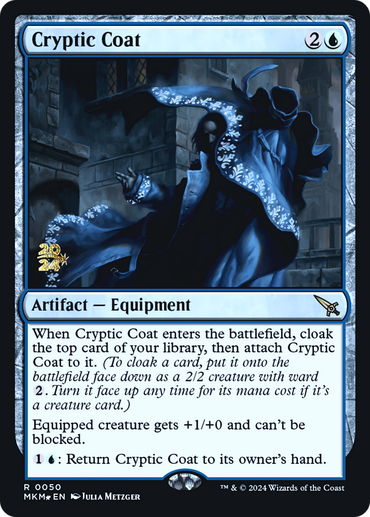 Cryptic Coat [Murders at Karlov Manor Prerelease Promos] | Fandemonia Ltd