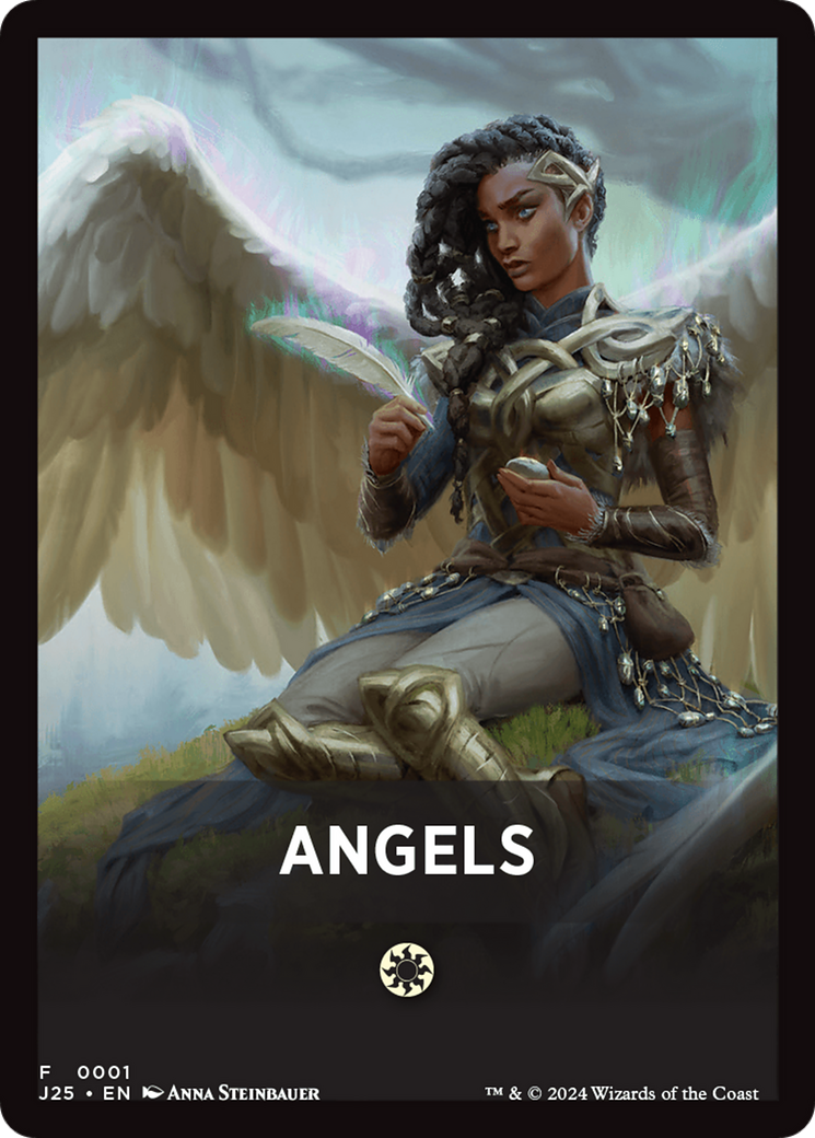 Angels Theme Card [Foundations Jumpstart Front Cards] | Fandemonia Ltd