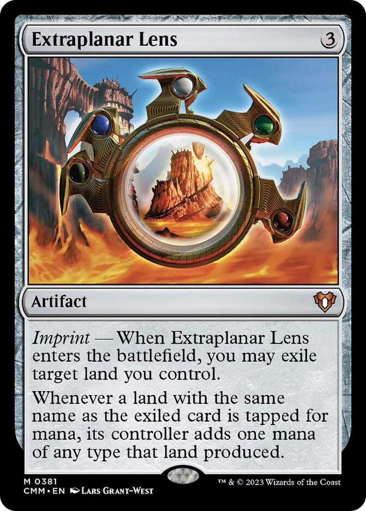 Extraplanar Lens [Commander Masters] | Fandemonia Ltd