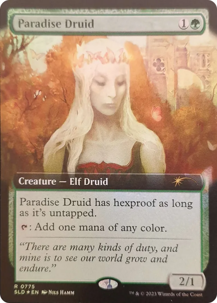 Paradise Druid (Extended Art) [Secret Lair Drop Series] | Fandemonia Ltd