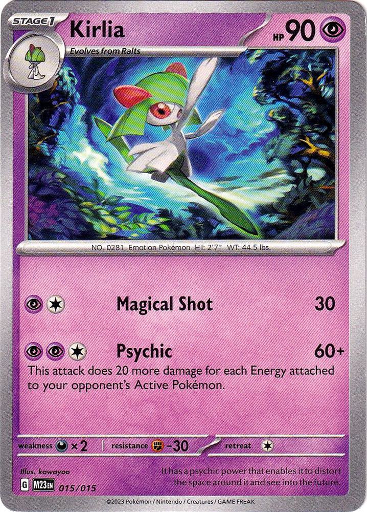 Kirlia (015/015) [McDonald's Promos: 2023 Collection] | Fandemonia Ltd