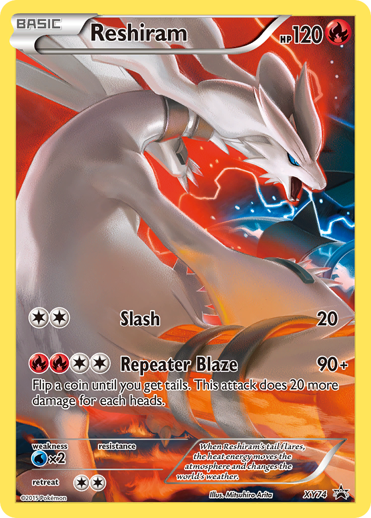 Reshiram (XY74) [XY: Black Star Promos] | Fandemonia Ltd