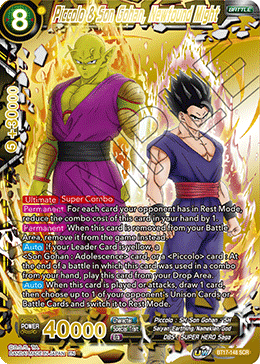 Piccolo & Son Gohan, Newfound Might (BT17-148) [Ultimate Squad] | Fandemonia Ltd