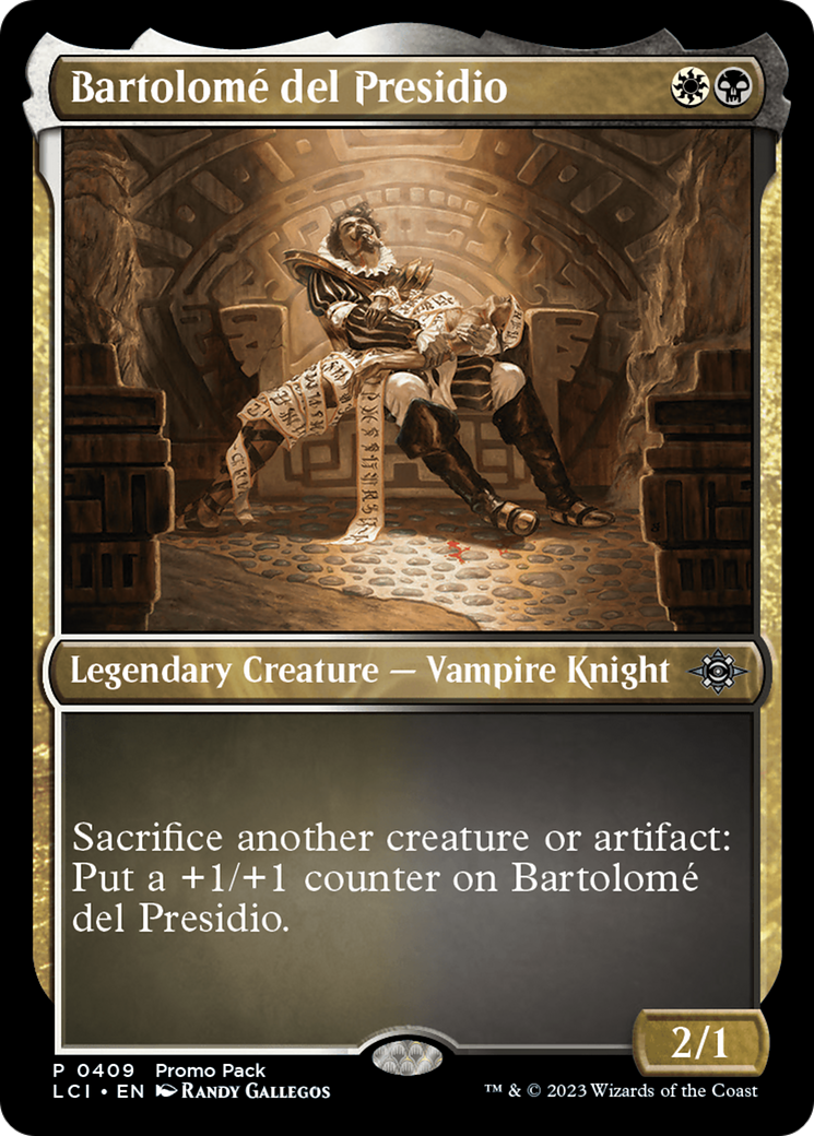 Bartolome del Presidio (Promo Pack) [The Lost Caverns of Ixalan Promos] | Fandemonia Ltd