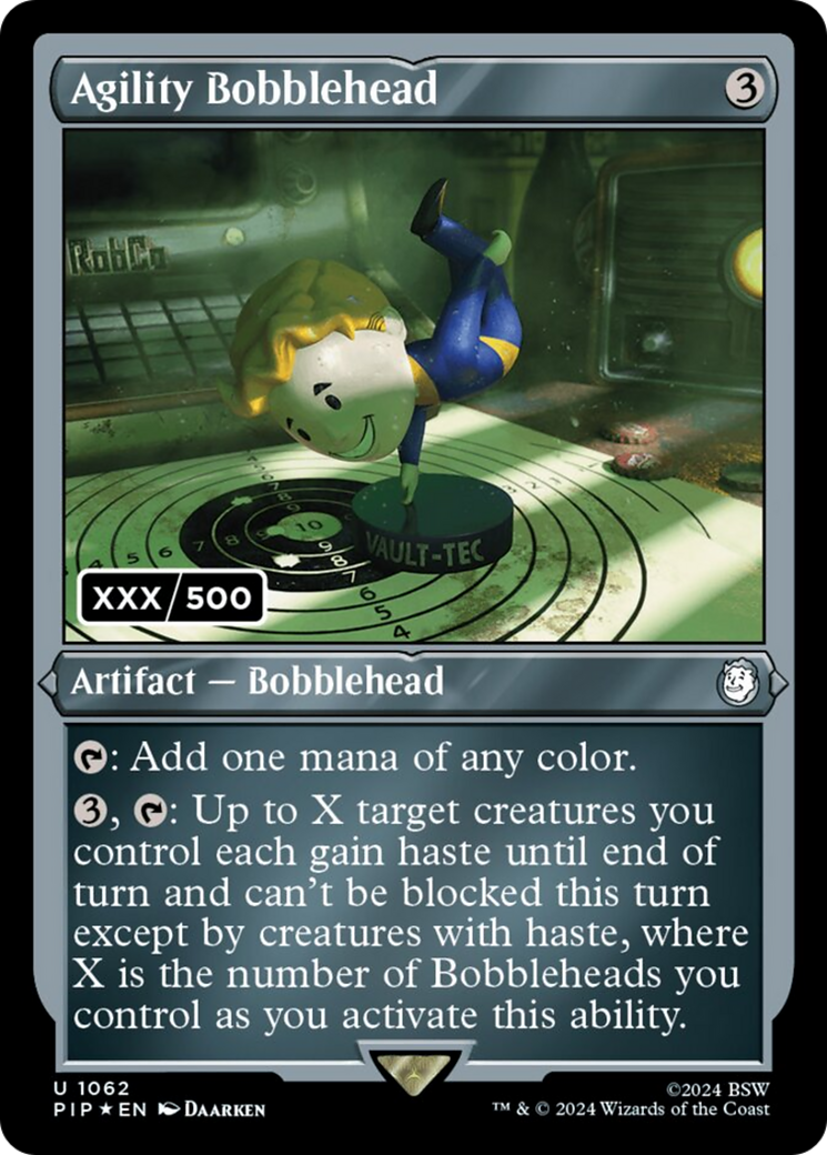 Agility Bobblehead (Serial Numbered) [Fallout] | Fandemonia Ltd