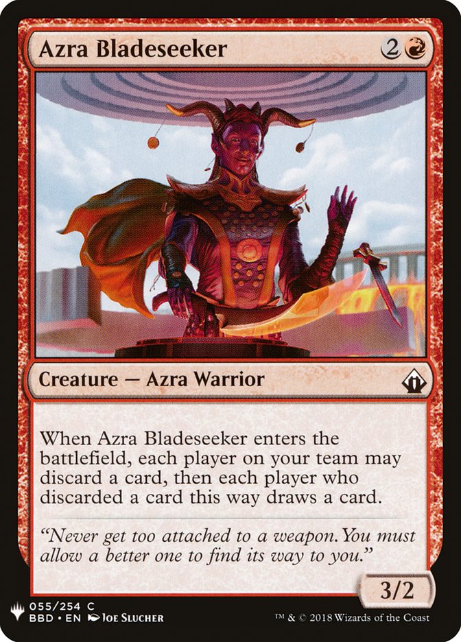 Azra Bladeseeker [Mystery Booster] | Fandemonia Ltd