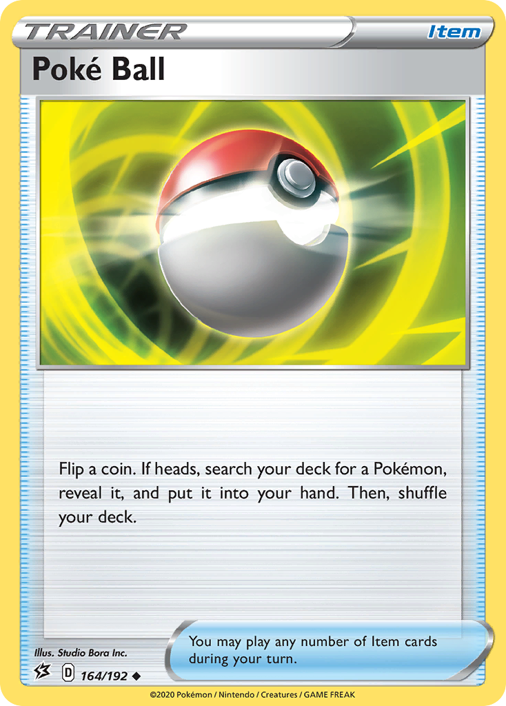 Poke Ball (164/192) [Sword & Shield: Rebel Clash] | Fandemonia Ltd