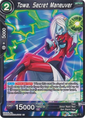 Towa, Secret Maneuver (BT10-137) [Rise of the Unison Warrior 2nd Edition] | Fandemonia Ltd