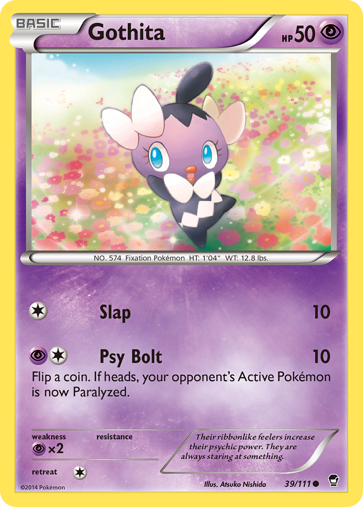 Gothita (39/111) [XY: Furious Fists] | Fandemonia Ltd