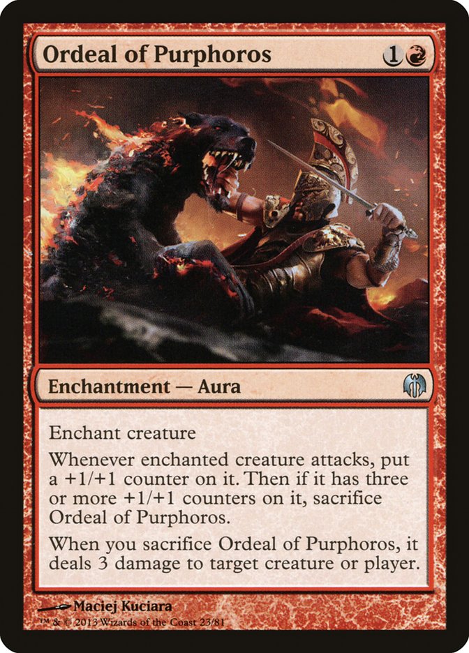 Ordeal of Purphoros [Duel Decks: Heroes vs. Monsters] | Fandemonia Ltd