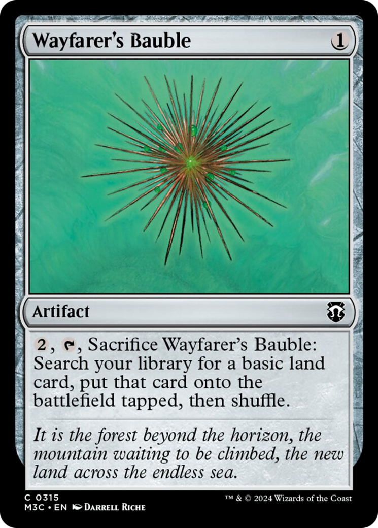 Wayfarer's Bauble [Modern Horizons 3 Commander] | Fandemonia Ltd