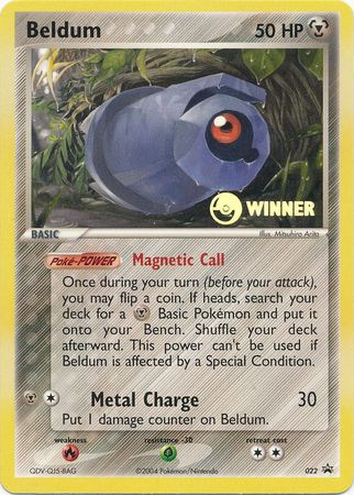 Beldum (022) (Winner Promo) [League & Championship Cards] | Fandemonia Ltd