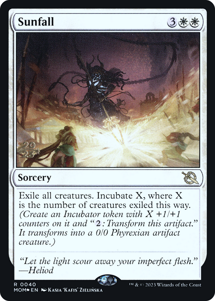 Sunfall [March of the Machine Prerelease Promos] | Fandemonia Ltd