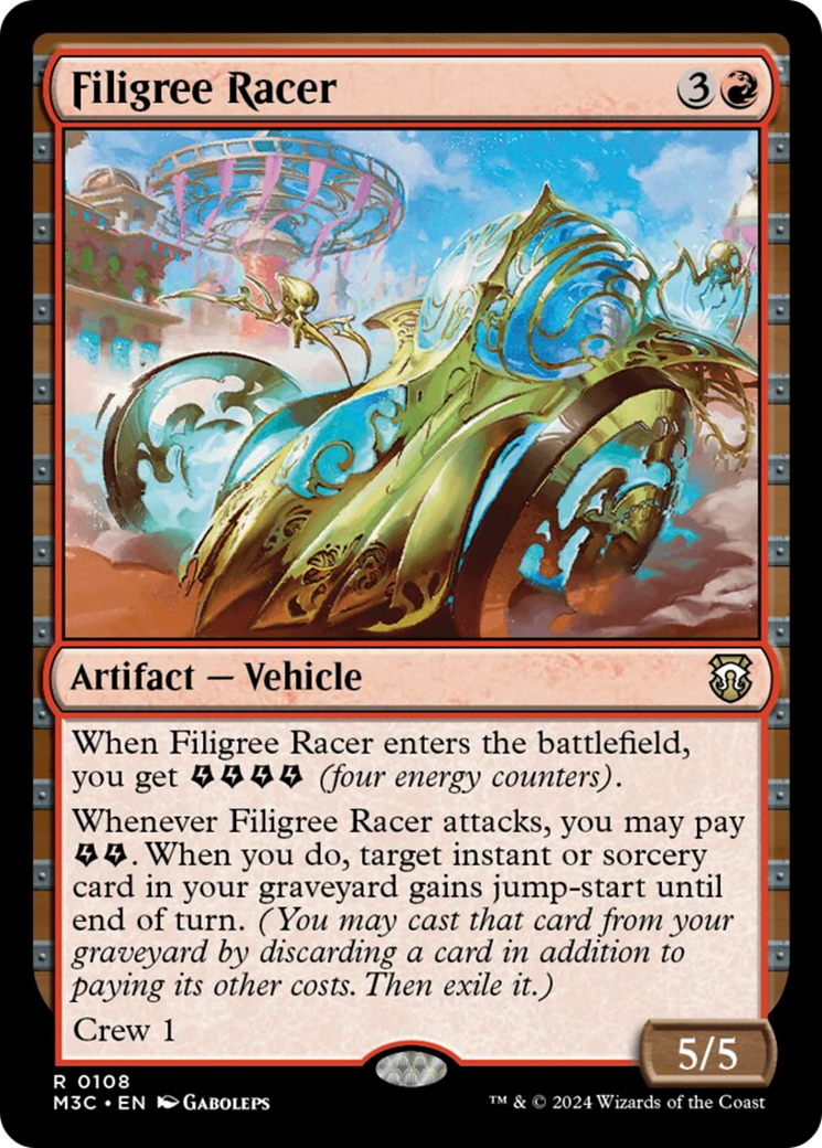 Filigree Racer [Modern Horizons 3 Commander] | Fandemonia Ltd