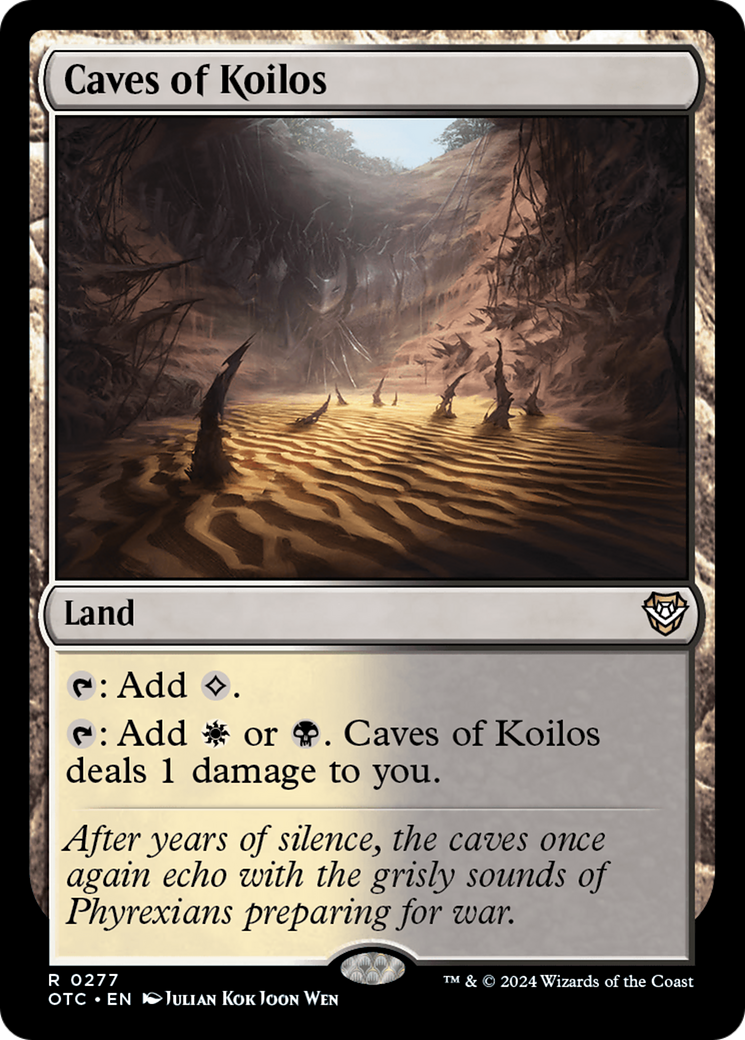 Caves of Koilos [Outlaws of Thunder Junction Commander] | Fandemonia Ltd