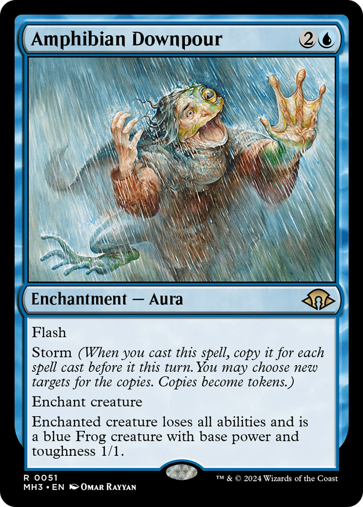 Amphibian Downpour [Modern Horizons 3] | Fandemonia Ltd