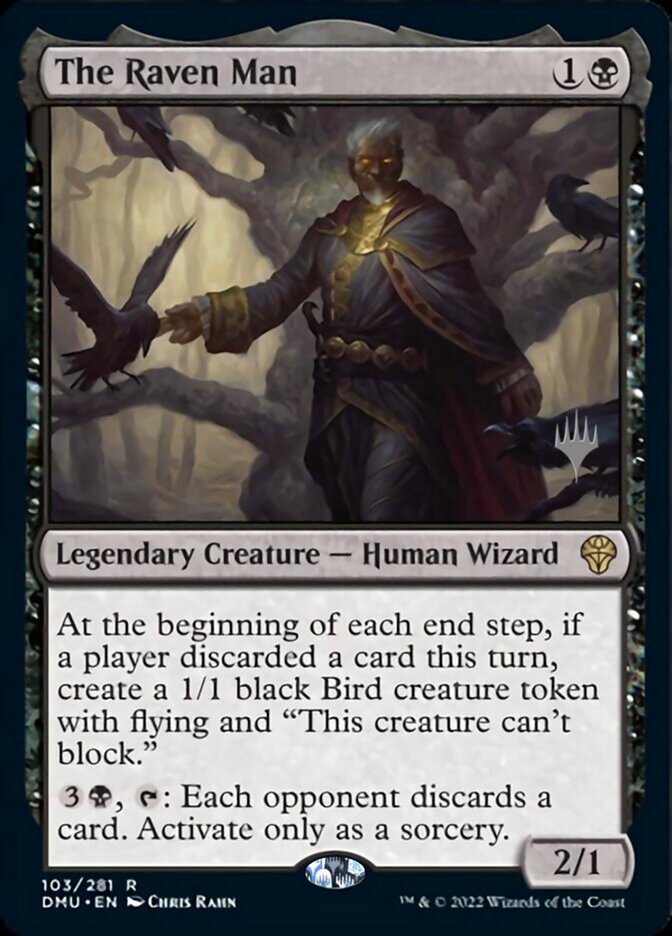 The Raven Man (Promo Pack) [Dominaria United Promos] | Fandemonia Ltd