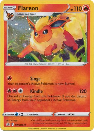 Flareon (SWSH041) [Sword & Shield: Black Star Promos] | Fandemonia Ltd