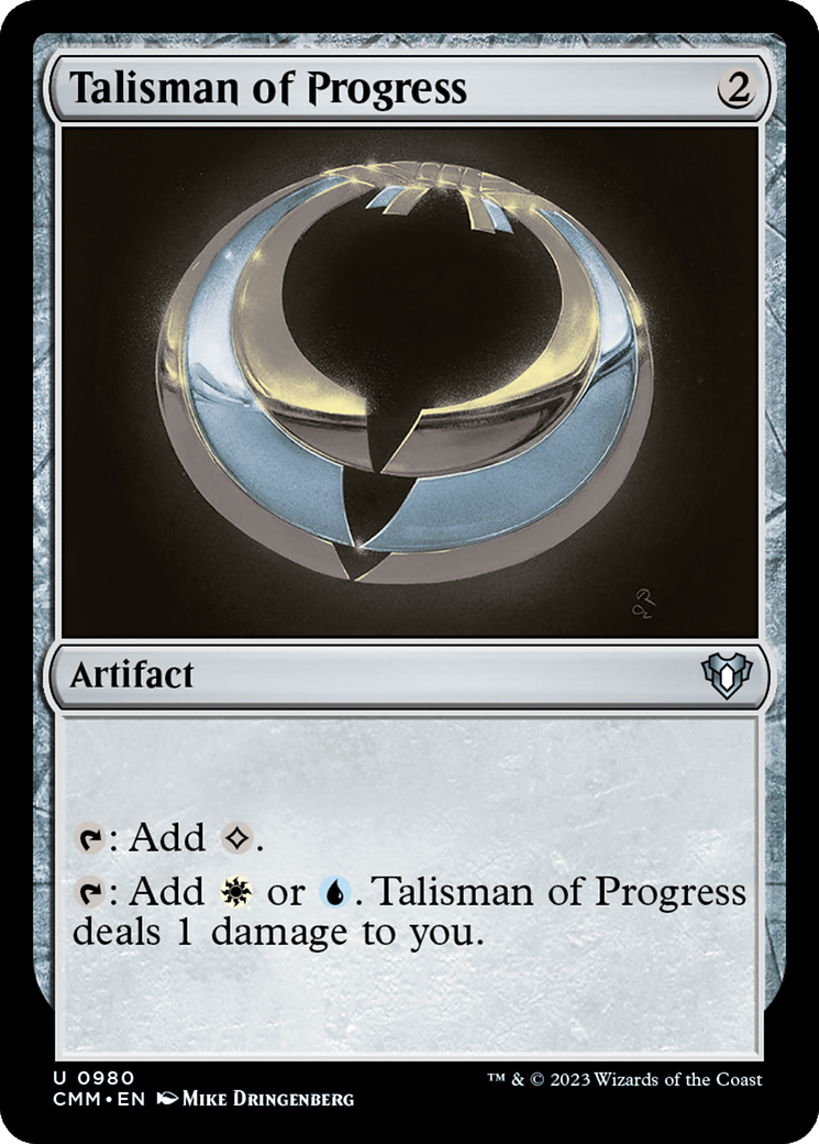 Talisman of Progress [Commander Masters] | Fandemonia Ltd