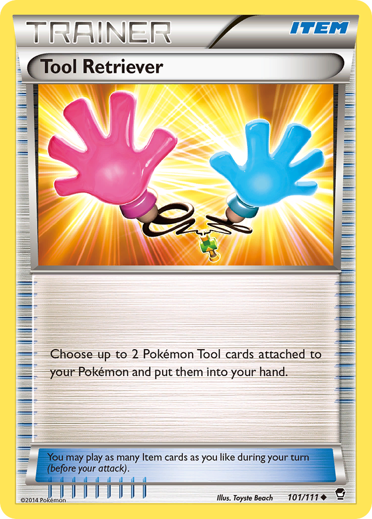 Tool Retriever (101/111) [XY: Furious Fists] | Fandemonia Ltd