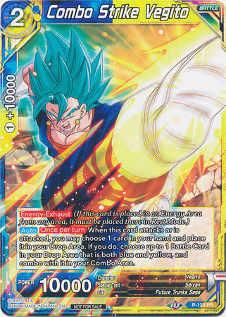 Combo Strike Vegito (Shop Tournament: Assault of Saiyans) (P-133) [Promotion Cards] | Fandemonia Ltd