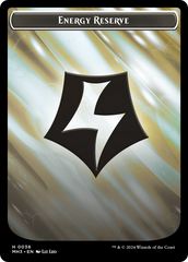 Clue Token // Energy Reserve Double-Sided Token [Modern Horizons 3 Tokens] | Fandemonia Ltd