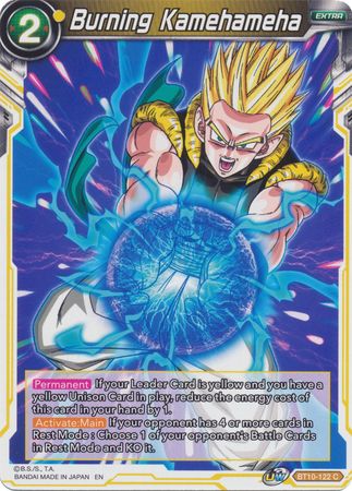 Burning Kamehameha (BT10-122) [Rise of the Unison Warrior 2nd Edition] | Fandemonia Ltd