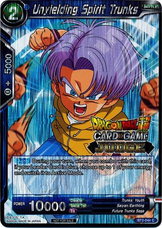 Unyielding Spirit Trunks (BT2-044) [Judge Promotion Cards] | Fandemonia Ltd