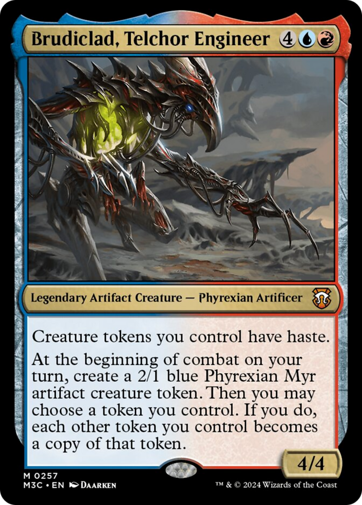 Brudiclad, Telchor Engineer (Ripple Foil) [Modern Horizons 3 Commander] | Fandemonia Ltd