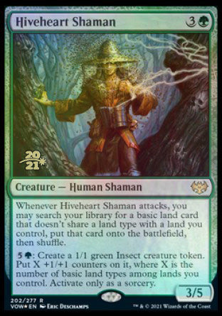 Hiveheart Shaman [Innistrad: Crimson Vow Prerelease Promos] | Fandemonia Ltd