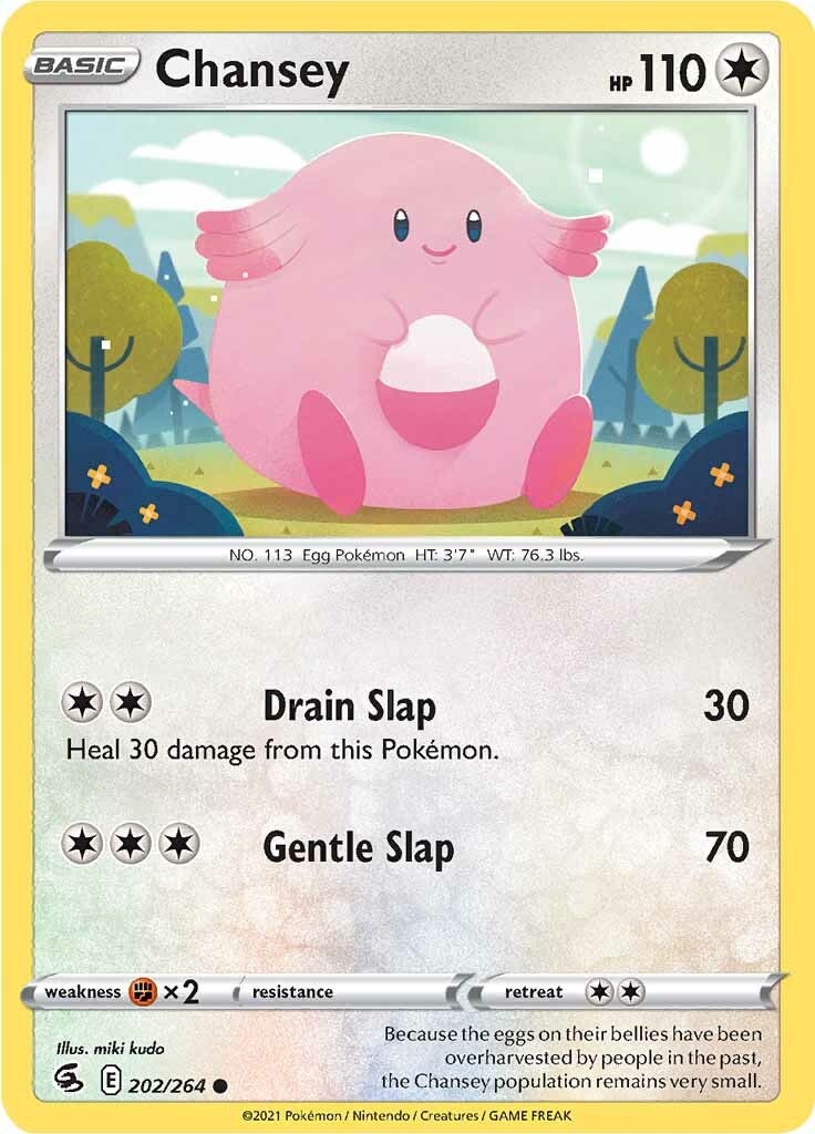 Chansey (202/264) [Sword & Shield: Fusion Strike] | Fandemonia Ltd