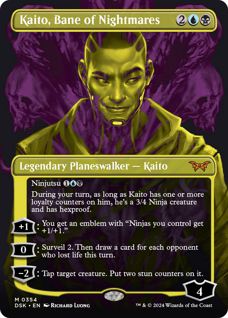 Kaito, Bane of Nightmares (Showcase) [Duskmourn: House of Horror] | Fandemonia Ltd