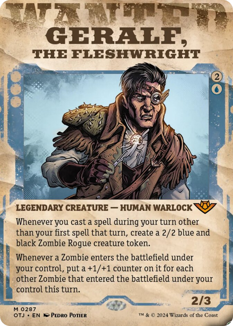 Geralf, the Fleshwright (Showcase) [Outlaws of Thunder Junction] | Fandemonia Ltd