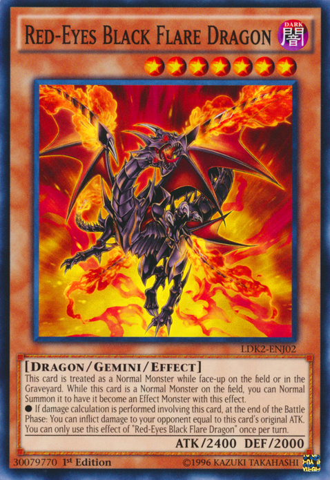 Red-Eyes Black Flare Dragon [LDK2-ENJ02] Common | Fandemonia Ltd