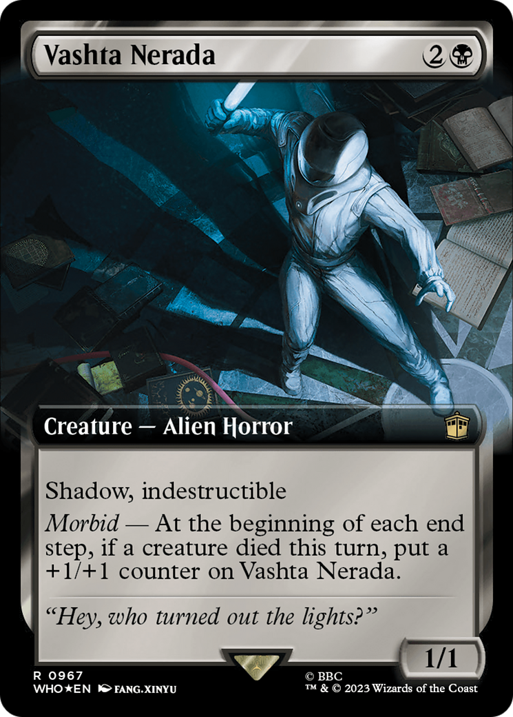 Vashta Nerada (Extended Art) (Surge Foil) [Doctor Who] | Fandemonia Ltd