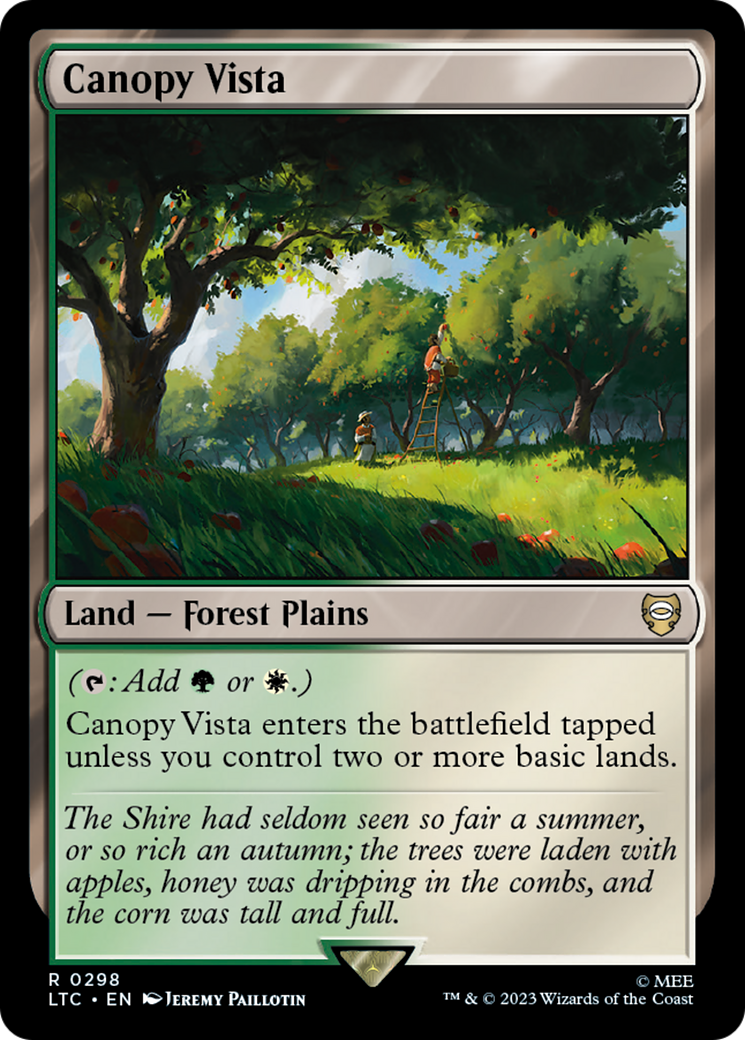 Canopy Vista [The Lord of the Rings: Tales of Middle-Earth Commander] | Fandemonia Ltd