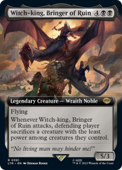 Witch-king, Bringer of Ruin (Extended Alternate Art) [The Lord of the Rings: Tales of Middle-Earth] | Fandemonia Ltd