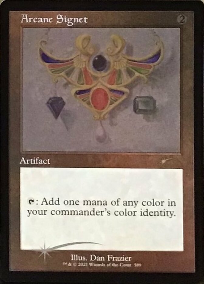 Arcane Signet (Retro) (Foil Etched) [Secret Lair Drop Promos] | Fandemonia Ltd