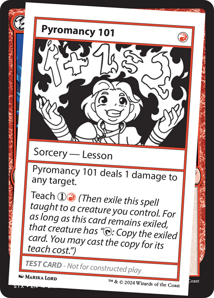 Pyromancy 101 [Mystery Booster 2 Playtest Cards] | Fandemonia Ltd