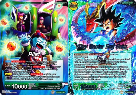 Pilaf // Tiny Warrior Son Goku (Alternative Art) (Gift Box 2018) (BT5-053) [Promotion Cards] | Fandemonia Ltd