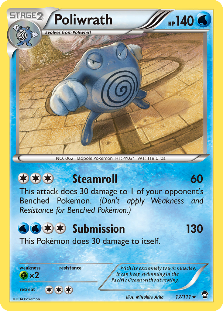 Poliwrath (17/111) [XY: Furious Fists] | Fandemonia Ltd