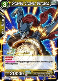 Gigantic Crusher Bergamo (Divine Multiverse Draft Tournament) (DB2-110) [Tournament Promotion Cards] | Fandemonia Ltd