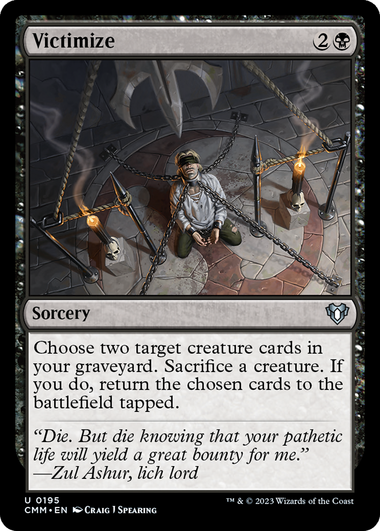 Victimize [Commander Masters] | Fandemonia Ltd