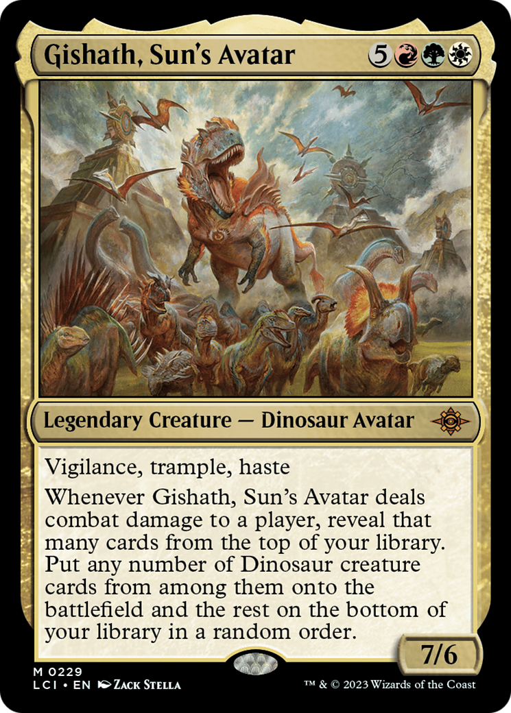 Gishath, Sun's Avatar [The Lost Caverns of Ixalan] | Fandemonia Ltd