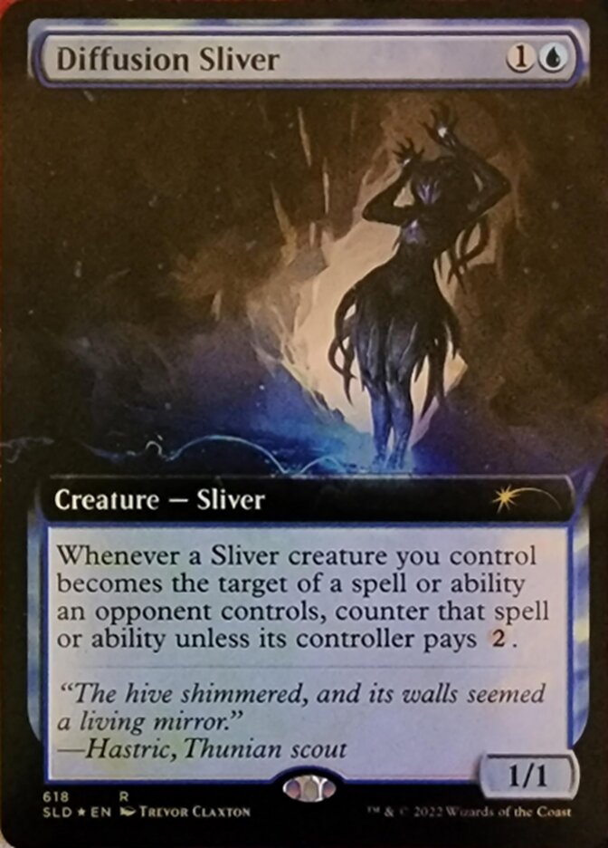 Diffusion Sliver (Extended Art) [Secret Lair Drop Promos] | Fandemonia Ltd