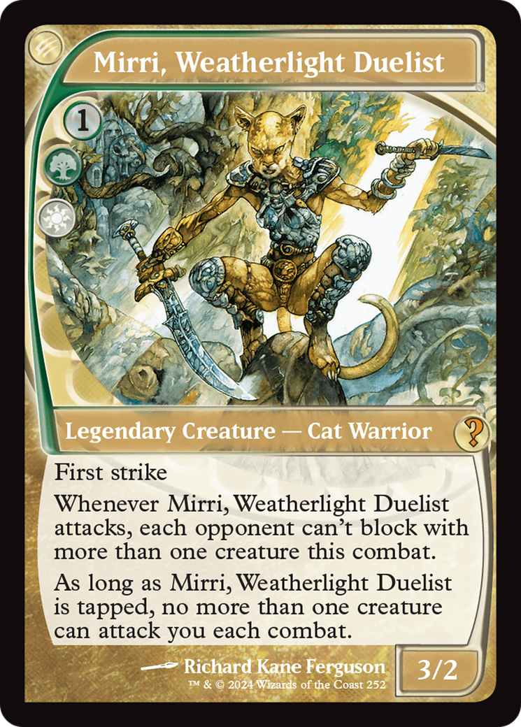 Mirri, Weatherlight Duelist (Future Sight) [Mystery Booster 2] | Fandemonia Ltd