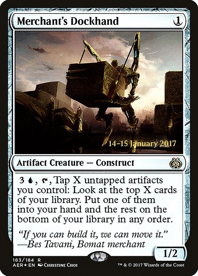 Merchant's Dockhand [Aether Revolt Prerelease Promos] | Fandemonia Ltd