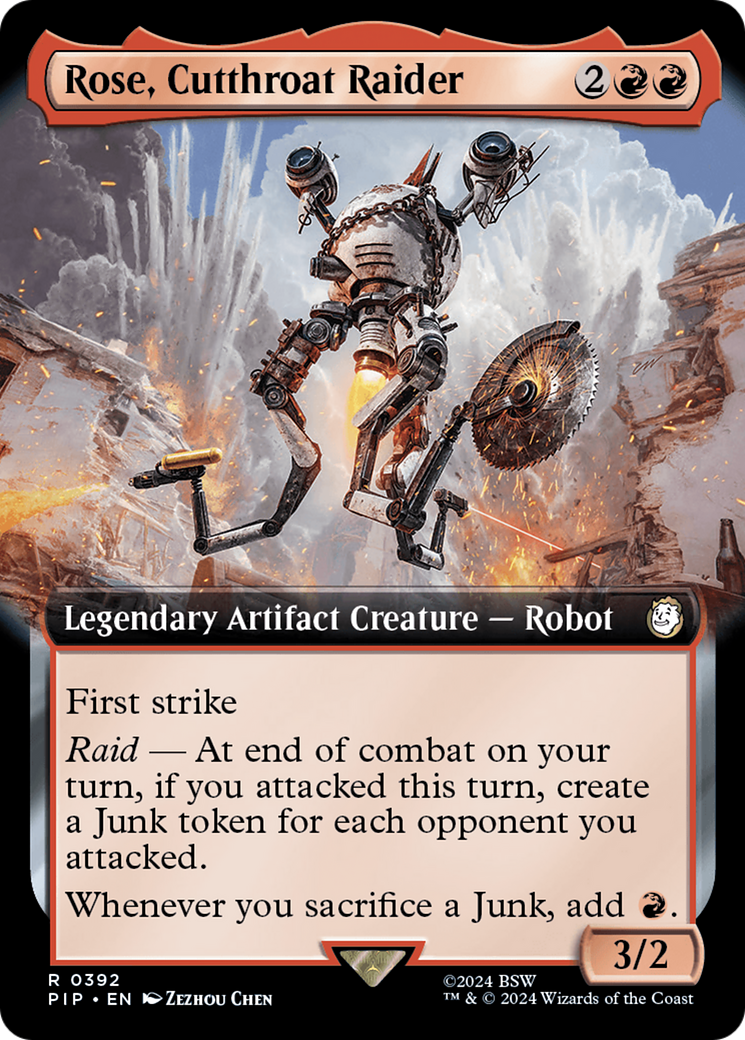 Rose, Cutthroat Raider (Extended Art) [Fallout] | Fandemonia Ltd