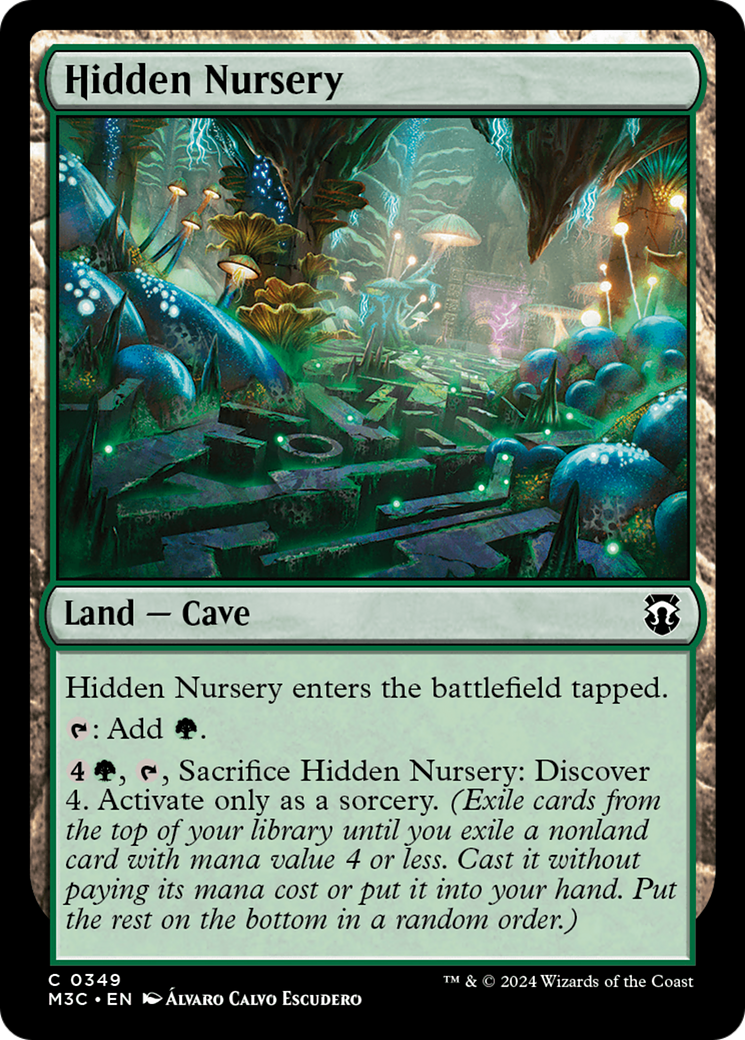 Hidden Nursery (Ripple Foil) [Modern Horizons 3 Commander] | Fandemonia Ltd