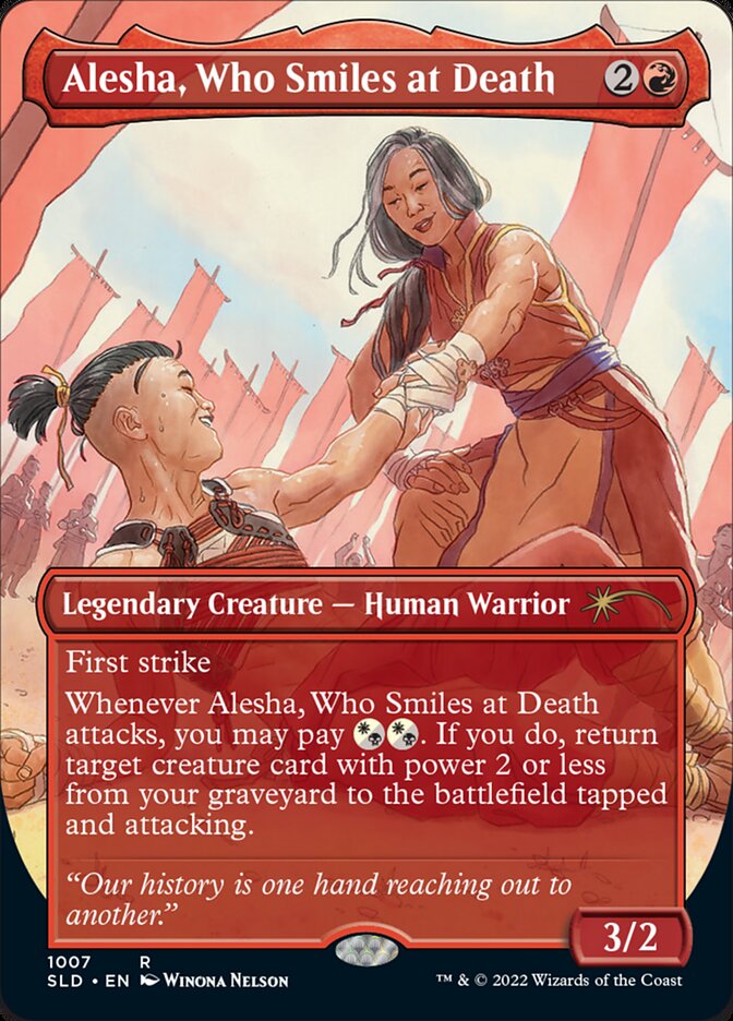 Alesha, Who Smiles at Death [Secret Lair Drop Series] | Fandemonia Ltd